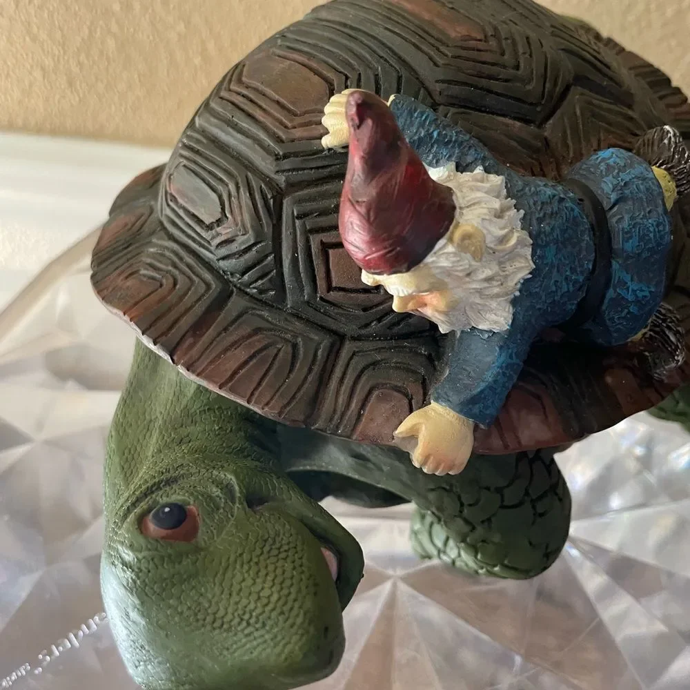 Turtle with riding Gnome from Australia 2011